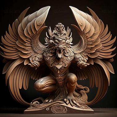 3D model Megalara garuda (STL)